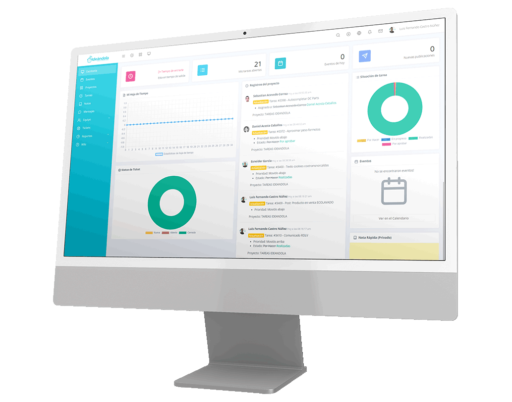 Plataforma CRM y Gestión de Tareas para Empresas