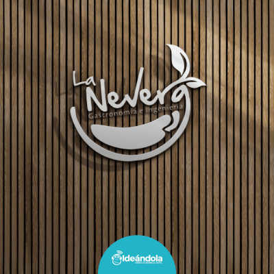 Mockups La Nevera logo